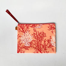 画像をギャラリービューアに読み込む, ポーチ Lサイズ *サンゴ柄(コーラル)