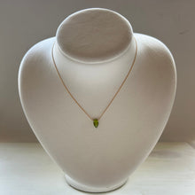 画像をギャラリービューアに読み込む, ペリドットネックレス/マーキス変形