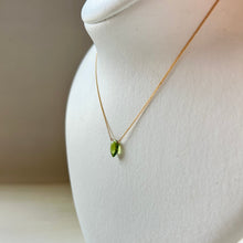 画像をギャラリービューアに読み込む, ペリドットネックレス/マーキス変形