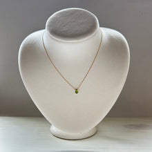 画像をギャラリービューアに読み込む, ペリドットネックレス/ブリオレット