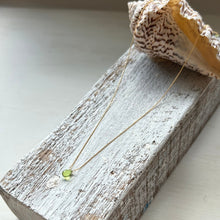 画像をギャラリービューアに読み込む, ペリドットネックレス/ブリオレット