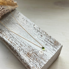 画像をギャラリービューアに読み込む, ペリドットネックレス/ブリオレット