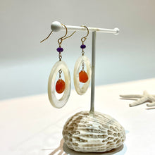 画像をギャラリービューアに読み込む, ✨NEW✨ 白蝶ドーナツ・天然石ピアス