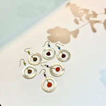 画像をギャラリービューアに読み込む, ✨NEW✨ 白蝶ドーナツ・天然石ピアス