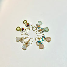 画像をギャラリービューアに読み込む, ✨NEW✨ 天然石のブーケピアス(フクリン)