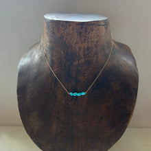 画像をギャラリービューアに読み込む, ターコイズネックレス