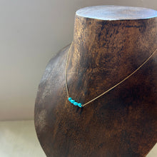 画像をギャラリービューアに読み込む, ターコイズネックレス