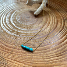 画像をギャラリービューアに読み込む, ターコイズネックレス