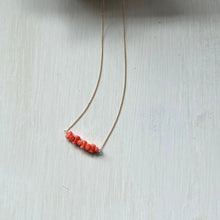 画像をギャラリービューアに読み込む, 深海珊瑚ネックレス