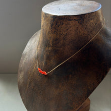 画像をギャラリービューアに読み込む, サルジ珊瑚ネックレス