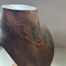 画像をギャラリービューアに読み込む, サルジ珊瑚ネックレス