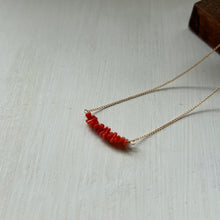 画像をギャラリービューアに読み込む, サルジ珊瑚ネックレス