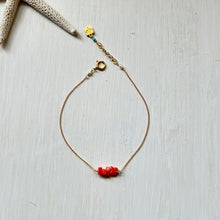 画像をギャラリービューアに読み込む, 深海珊瑚ブレスレット