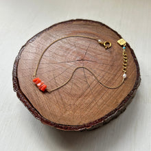 画像をギャラリービューアに読み込む, 深海珊瑚ブレスレット