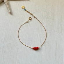 画像をギャラリービューアに読み込む, サルジ珊瑚ブレスレット