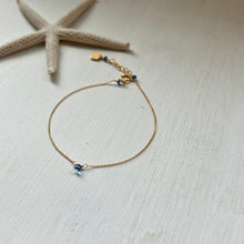 画像をギャラリービューアに読み込む, サファイアブレスレット/ライトブルー