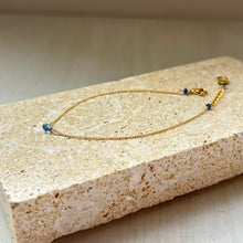 画像をギャラリービューアに読み込む, サファイアブレスレット/ライトブルー