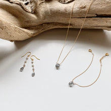 画像をギャラリービューアに読み込む, グレームーンストーンネックレス