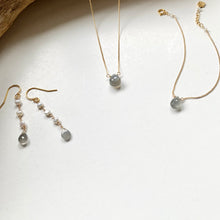 画像をギャラリービューアに読み込む, グレームーンストーンネックレス