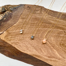 画像をギャラリービューアに読み込む, グレームーンストーンネックレス