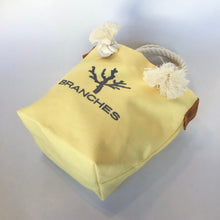 画像をギャラリービューアに読み込む, BRANCHES オリジナル トートバッグ *珊瑚刺繍入り*クリーム(グレー刺繍、白紐)