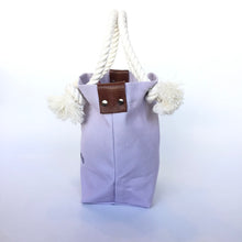 画像をギャラリービューアに読み込む, BRANCHES オリジナル トートバッグ *珊瑚刺繍入り*ウィステリア(グレー刺繡、白紐)