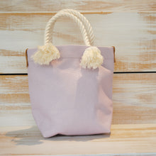 画像をギャラリービューアに読み込む, BRANCHES オリジナル トートバッグ *珊瑚刺繍入り*ウィステリア (白刺繍、白紐)