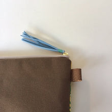 画像をギャラリービューアに読み込む, ポーチ Sサイズ *珊瑚柄(イエロー)