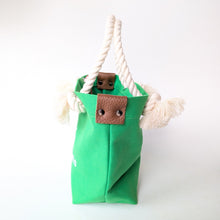 画像をギャラリービューアに読み込む, BRANCHES オリジナル トートバッグ *珊瑚刺繍入り*ライトグリーン~白刺繍