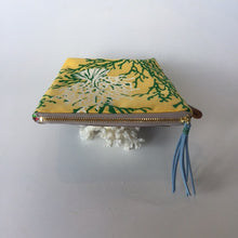画像をギャラリービューアに読み込む, ポーチ Sサイズ *珊瑚柄(イエロー)
