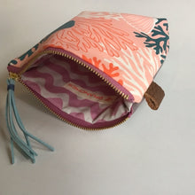 画像をギャラリービューアに読み込む, ポーチ Sサイズ *サンゴ&シェル柄 (ピンク)