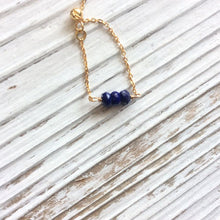 画像をギャラリービューアに読み込む, ラピスラズリのチェーンリング【受注商品】
