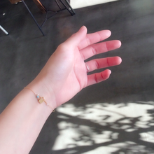 画像をギャラリービューアに読み込む, アメシストと深海珊瑚のブレスレット