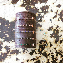 画像をギャラリービューアに読み込む, アメシストと深海珊瑚のブレスレット