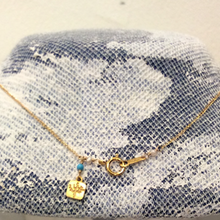 画像をギャラリービューアに読み込む, ガーネットと深海珊瑚のネックレス