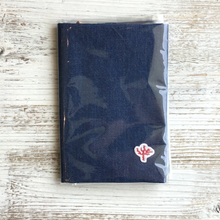 画像をギャラリービューアに読み込む, デニムブックカバー(ダークブルー)