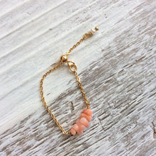 画像をギャラリービューアに読み込む, 深海珊瑚のチェーンリング【受注商品】