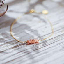 画像をギャラリービューアに読み込む, 深海珊瑚ブレスレット