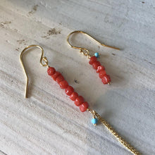 画像をギャラリービューアに読み込む, サルジ珊瑚のアシンメトリーピアス