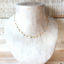 画像をギャラリービューアに読み込む, 練りトルコの つぶつぶネックレス