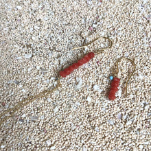 画像をギャラリービューアに読み込む, サルジ珊瑚のアシンメトリーピアス