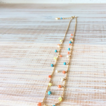画像をギャラリービューアに読み込む, 練りトルコの つぶつぶネックレス