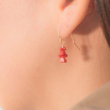 画像をギャラリービューアに読み込む, サルジ珊瑚のアシンメトリーピアス