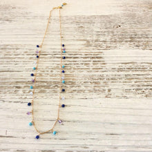 画像をギャラリービューアに読み込む, ラピスラズリの つぶつぶネックレス