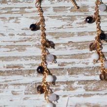 画像をギャラリービューアに読み込む, ブルーゴールドのつぶつぶピアス