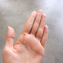 画像をギャラリービューアに読み込む, 深海珊瑚のチェーンリング【受注商品】
