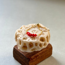 画像をギャラリービューアに読み込む, サルジ珊瑚のチェーンリング【受注商品】