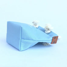 画像をギャラリービューアに読み込む, BRANCHES オリジナル トートバック *珊瑚刺繍入り*アクアブルー~白刺繍