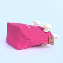 画像をギャラリービューアに読み込む, BRANCHES オリジナル トートバッグ *珊瑚刺繍入り*ショッキングピンク~白刺繍