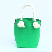 画像をギャラリービューアに読み込む, BRANCHES オリジナル トートバッグ *珊瑚刺繍入り*ライトグリーン~白刺繍
